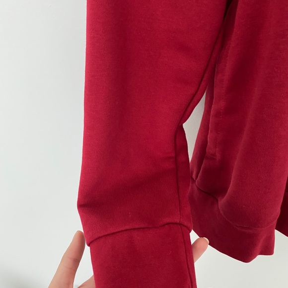 Red Adidas hoodie - Picture 4 of 5